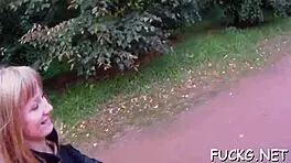 Young teen 18+ picked up and fucked hard in the car.