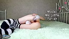 Small Ass Workout Gets Gaping Ready For Huge Cock?