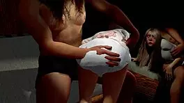 Just for My Pleasure, Watch This 3D Teen Anime Submission