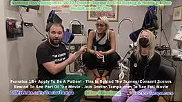 Channy Crossfire Feels Humiliated During Sophomore Gyno Exam With Nurse Stach Shepard