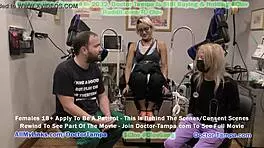 Channy Crossfire Feels Humiliated During Sophomore Gyno Exam With Nurse Stach Shepard