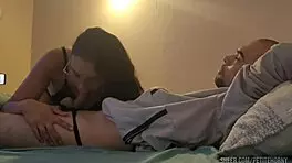 horny homemade sex with my rommie, paying him with blowjobs and monster cock fucks 😏