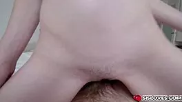 stepsiblings get naked and fuck hard until alice is exhausted