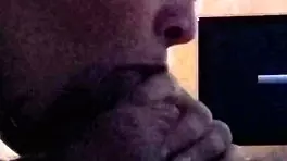 Japanese teen sucks brother's dick and swallows