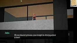 in my new family 181, the redhead teen 18+ plays games and has erotic sex with big tits