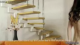 Wow, this intriguing chick works her wet slit till she climaxes! 😍