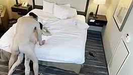 i see the petite woman gettin fucked doggystyle, so rough