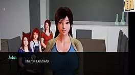 in my new family 181, the redhead teen 18+ plays games and has erotic sex with big tits