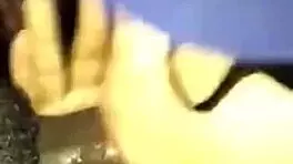 Teen gives detailed blowjob to black cock ending in cumshot