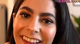 stepsis can't complain with dick in her mouth, angel and parker in pov action.