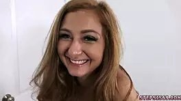 Homemade teen orgy turns into a huge white cock family competition