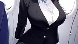 Flight Attendant AI Hentai Compilation in Stunning 3D Action