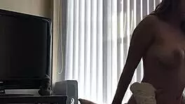 Young Asian Feels Intense Pleasure Riding Dick With Vibrator On Webcam.