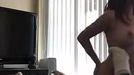 Young Asian Feels Intense Pleasure Riding Dick With Vibrator On Webcam.