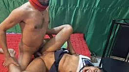 Loving Couple Demonstrates Passionate Moments at Home