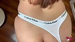 Amateur Latina teen gets creampie in yoga pants.