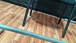 I saw this cute argentinian student without panties in class, shes so sexy and beautiful!