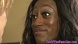Black Stepdaughter Learns Sucking in Reality Show