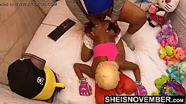 I dealt with msnovember's behavior after warning my ebony stepdaughter about secret meetings