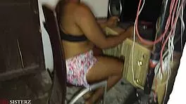 All alone with my female producer, this is what happened next with blowjob and doggystyle