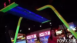 Beautiful Petite Girl With Small Tits Bows Down For Blowjob And Sex