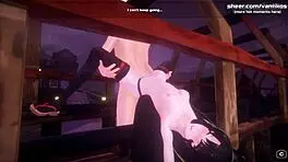 Monster Girl Island Teen Showing Her Big Asshole and Getting Creampied - My Sexiest Gameplay!!