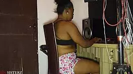 All alone with my female producer, this is what happened next with blowjob and doggystyle