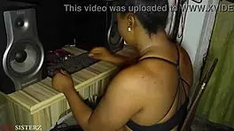 All alone with my female producer, this is what happened next with blowjob and doggystyle