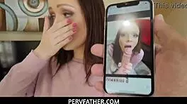 Stepdad Teaches Stepdaughter Finances with Blowjob POV - Aliya Brynn