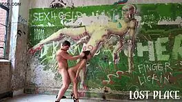 Jason Steel Facefucks Stacy Bloom Outdoors in Rain