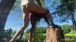 i enjoyed best outdoor doggystyle with teen babe