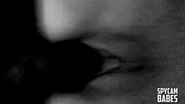 Blondie Takes on Massive Black Cock in Hidden Cam Action