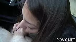 Indica Reign Feels Intense Pleasure Sucking Cock