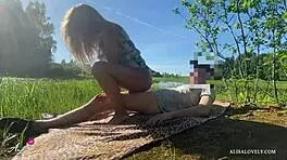 i enjoyed best outdoor doggystyle with teen babe