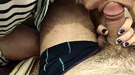 cute actress gives passionate blowjob then rides big dick