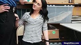 Thief Kylie Martin Gets Nailed By Lp Officer At Work