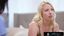 Girlsway - Busty Nurse Reagan Foxx Gives a Pussy Check Up on 18yo Teen 18+ Patient