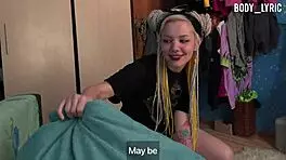 Blonde Neighbor's Shocking Offer To Suck Monster Cock In POV