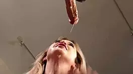 step-sister sucks cock to borrow your car in 1000 facials