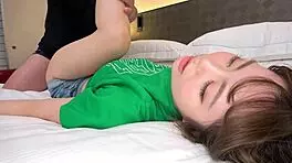 i got so excited by her hairy pussy and plump ass, cumming in cowgirl