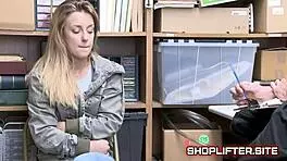 Creepy Cop Conducts Stripsearch On Teen In Backroom