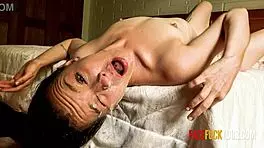 How Did Petite 18+ Slut Handle Massive Facial After Deepthroat?