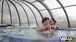 angie moon is happy to be girlfriend of older talented lover, what a perfect match!