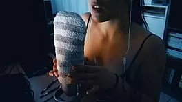 french girlfriend gives joi instructions pov