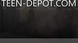 Lady jay, 18yo, masturbates to a wet pussy orgasm.