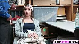 shoplifter gets a second chance with blowjob