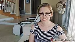 why does niki snow dump her boyfriend to fuck her stepbrother with big cock?