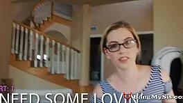 why does niki snow dump her boyfriend to fuck her stepbrother with big cock?