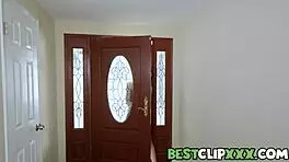 catalina ossa, gorgeous new girl, gets fucked in house while family out