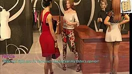 Homemade game with wife and stepmother, big tits and ass